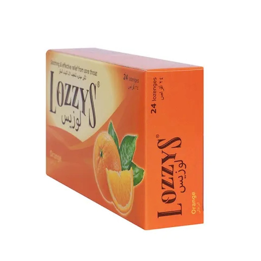 Lozzys Orange Lozenges, Pack of 24's