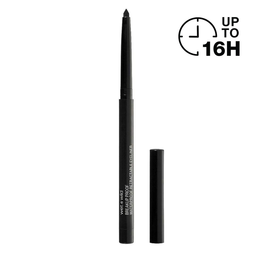 Wet n Wild Breakproof Waterproof Retractable Gel Eyeliner - Blackest Black