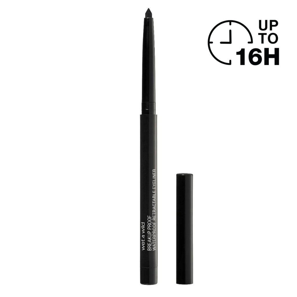 Wet n Wild Breakproof Waterproof Retractable Gel Eyeliner - Black