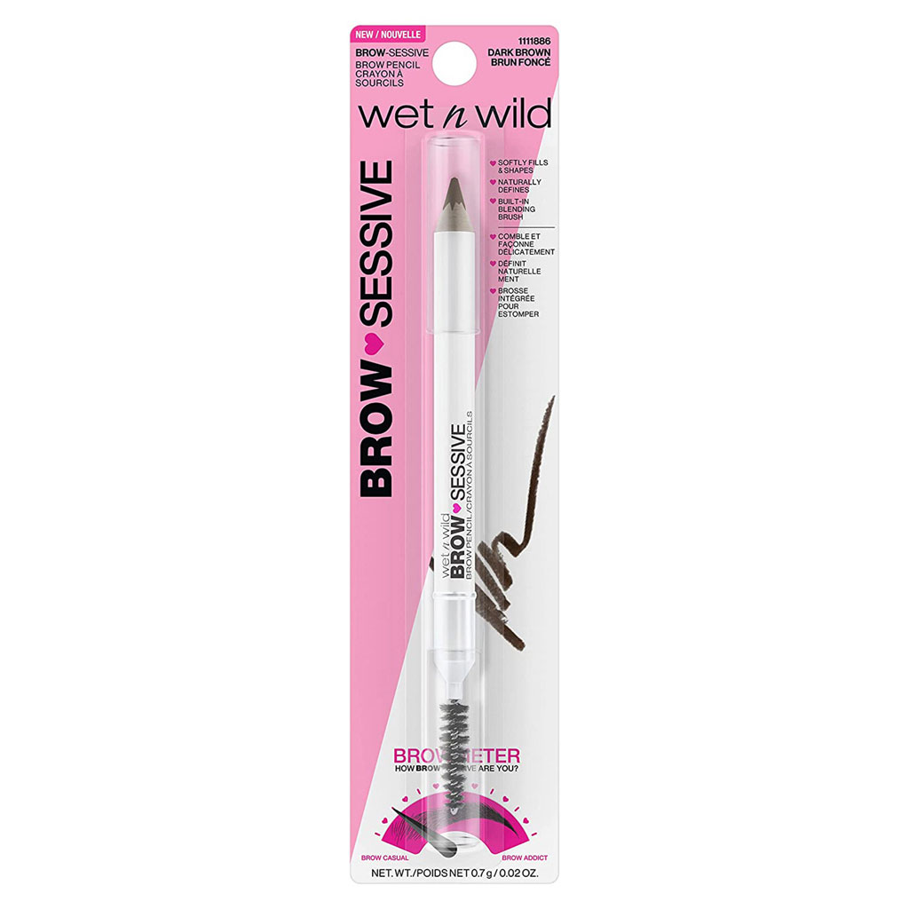 Wet n Wild Brow-Sessive Eye Brow Pencil - Dark Brown