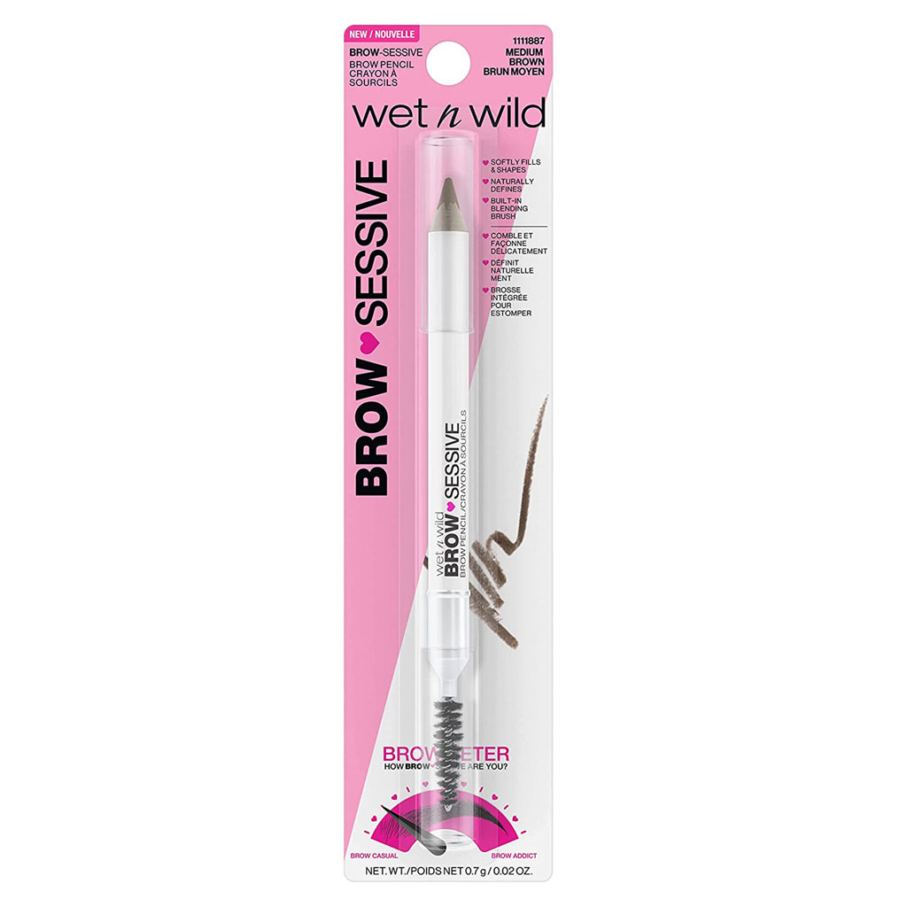 Wet n Wild Brow-Sessive Eye Brow Pencil - Medium Brown