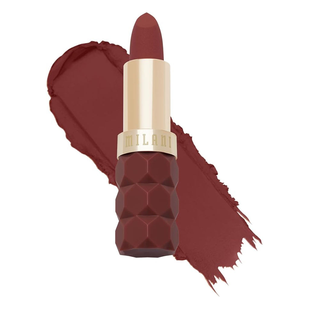 Milani Cosmetics Color Fetish Matte Lipstick, Reddish Brown - 440 Passion 