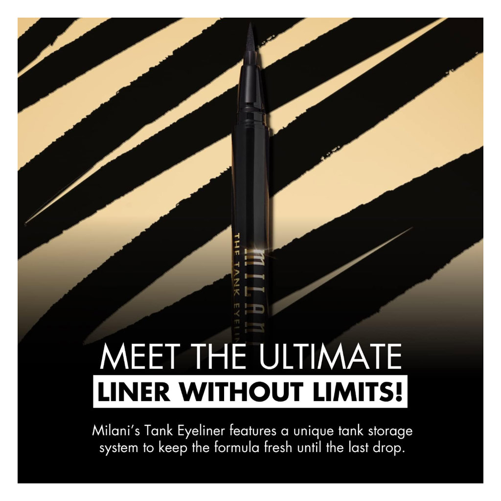 Milani Cosmetics Stay Put The Tank Liquid Eyeliner - 110 Black Noir