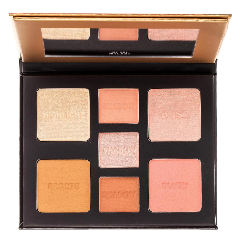 Milani Cosmetics All-Inclusive Eye, Cheek & Face Palette -110 Light To Medium