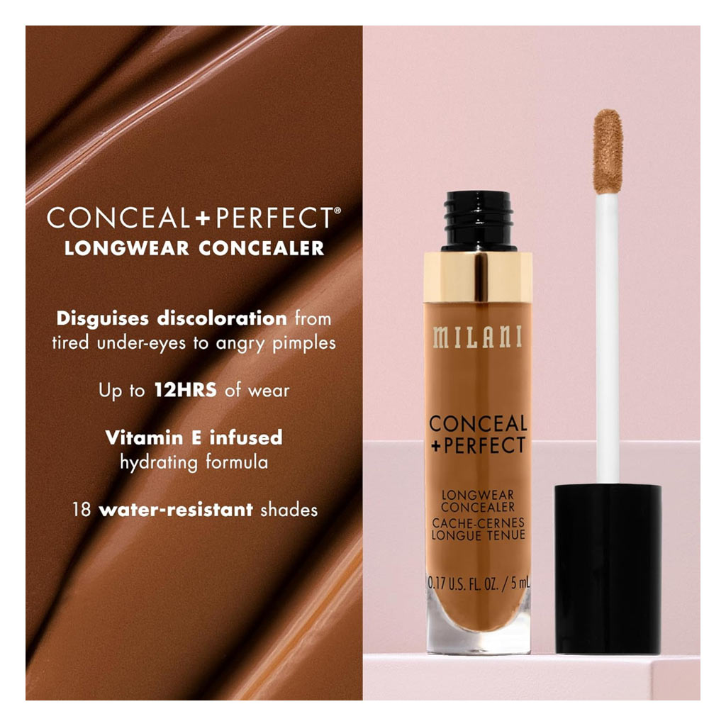 Milani Cosmetics Conceal + Perfect Longwear Concealer 5ml - 150 Natural Sand