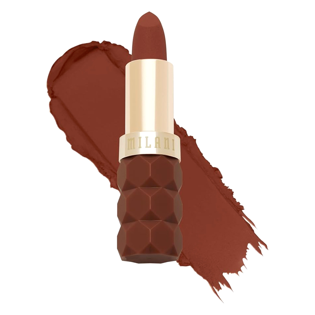 Milani Cosmetics Color Fetish Matte Lipstick, Chocolate Brown - 450 Desire 