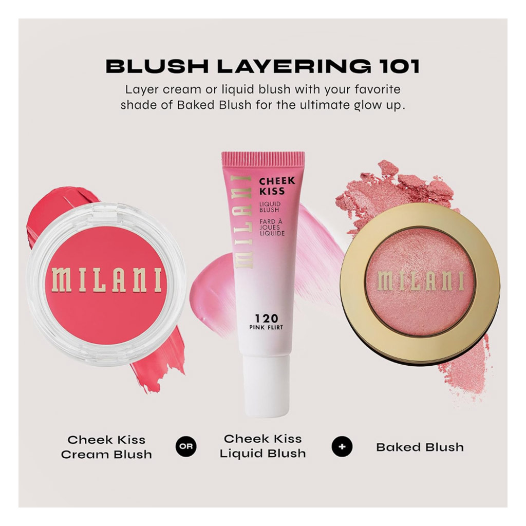 Milani Cosmetics Baked Powder Blush 02 - Rose D'Oro