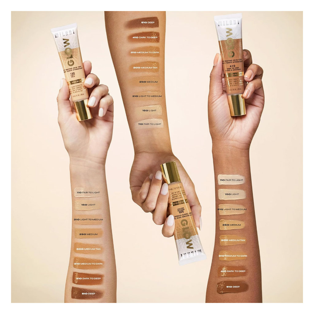 Milani Cosmetics Glow Hydrating Skin Tint 30ml - 210 Light To Medium 