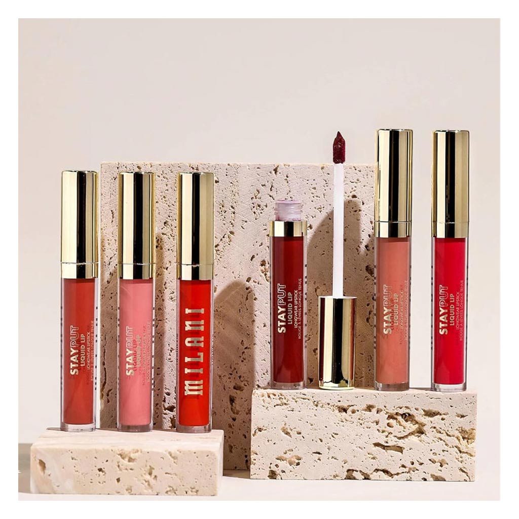 Milani Cosmetics Stay Put Liquid Lip Longwear Lipstick - 210 Red Flag