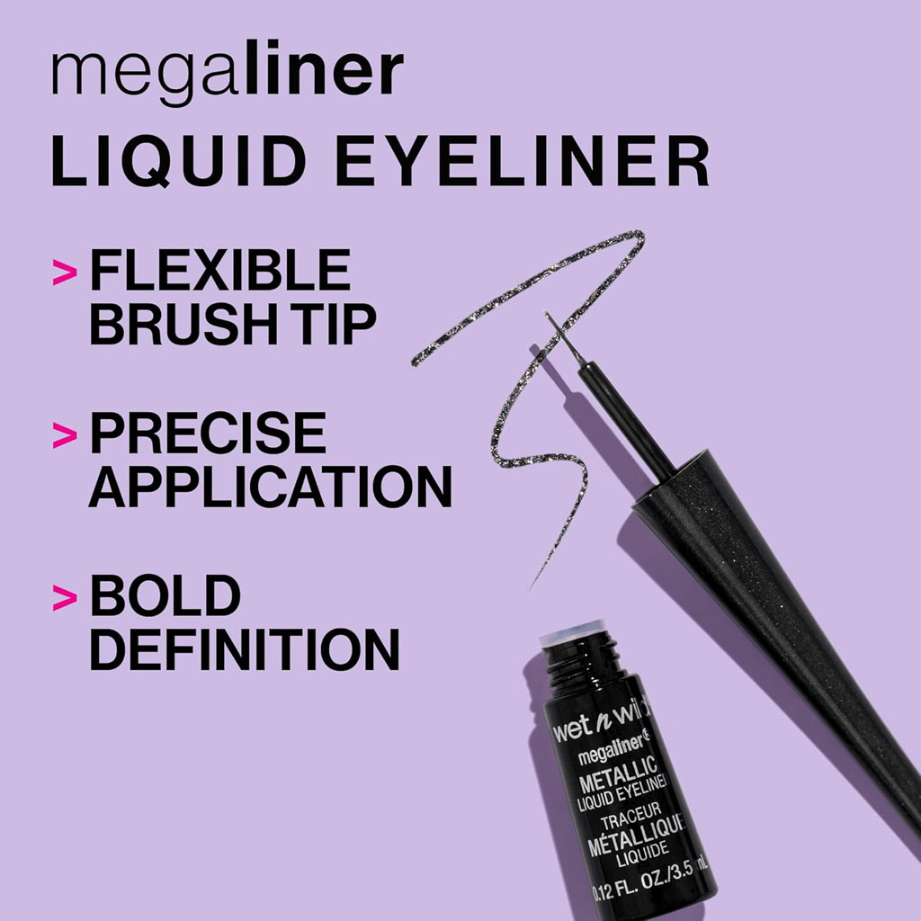 Wet n Wild Megaliner Liquid Eyeliner - Black