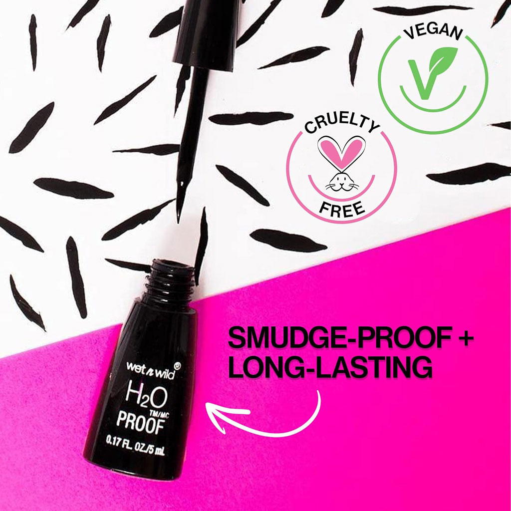 Wet n Wild H2O Proof Liquid Eyeliner - Black