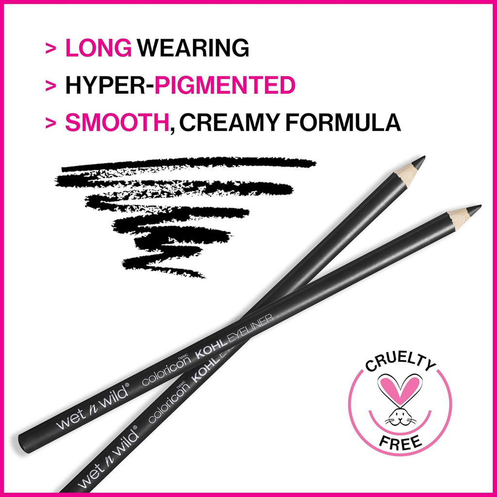 Wet n Wild Color Icon Kohl Eyeliner Pencil - Baby's Got Black