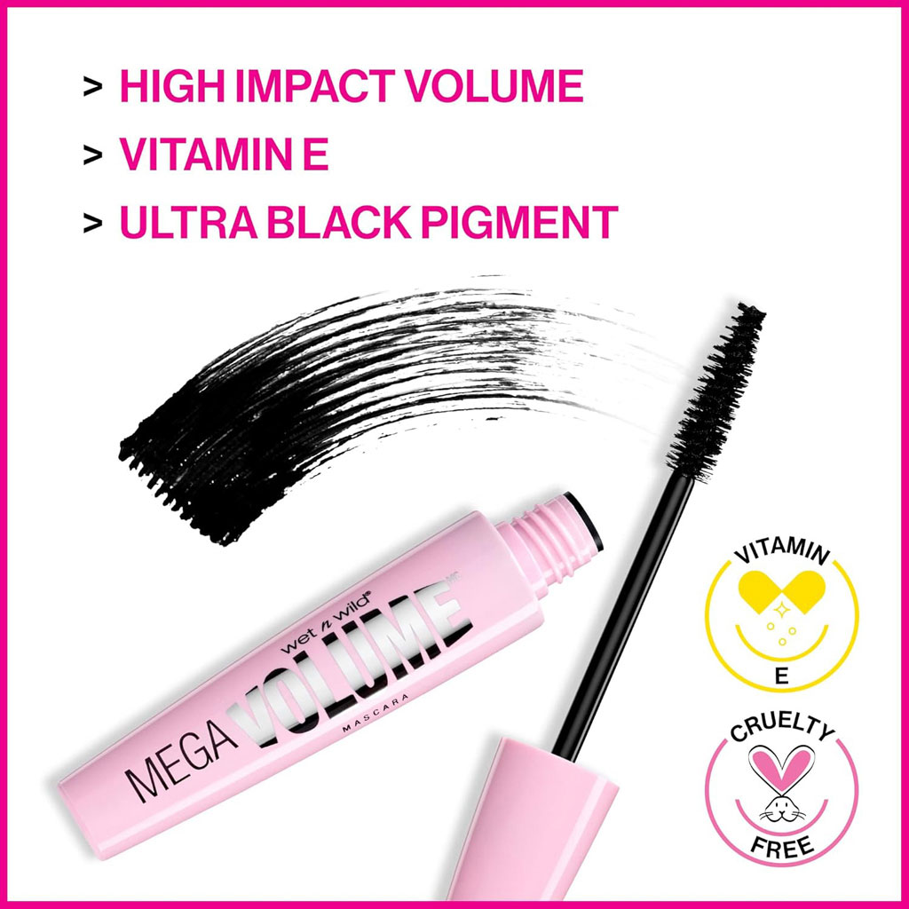 Wet n Wild Mega Volume Mascara - Very Black