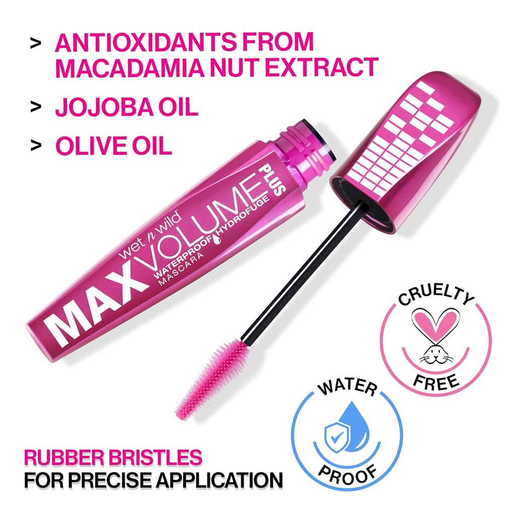 Wet n Wild Max Volume Plus Waterproof Mascara