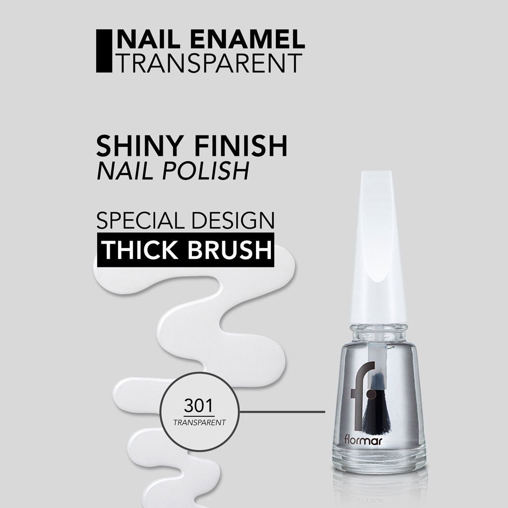 Flormar Nail Polish - 301 Glass Effect