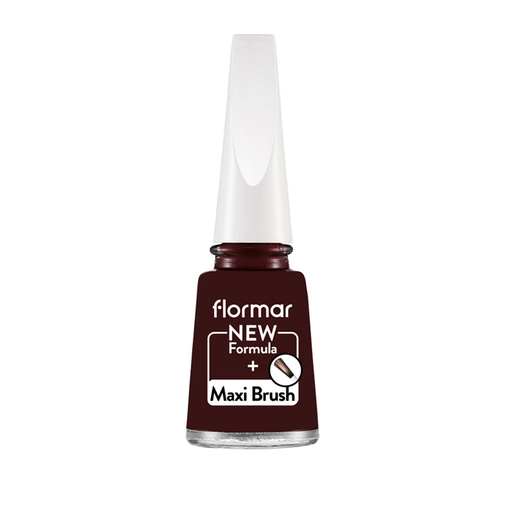 Flormar Nail Polish - 352 Blackstar Red