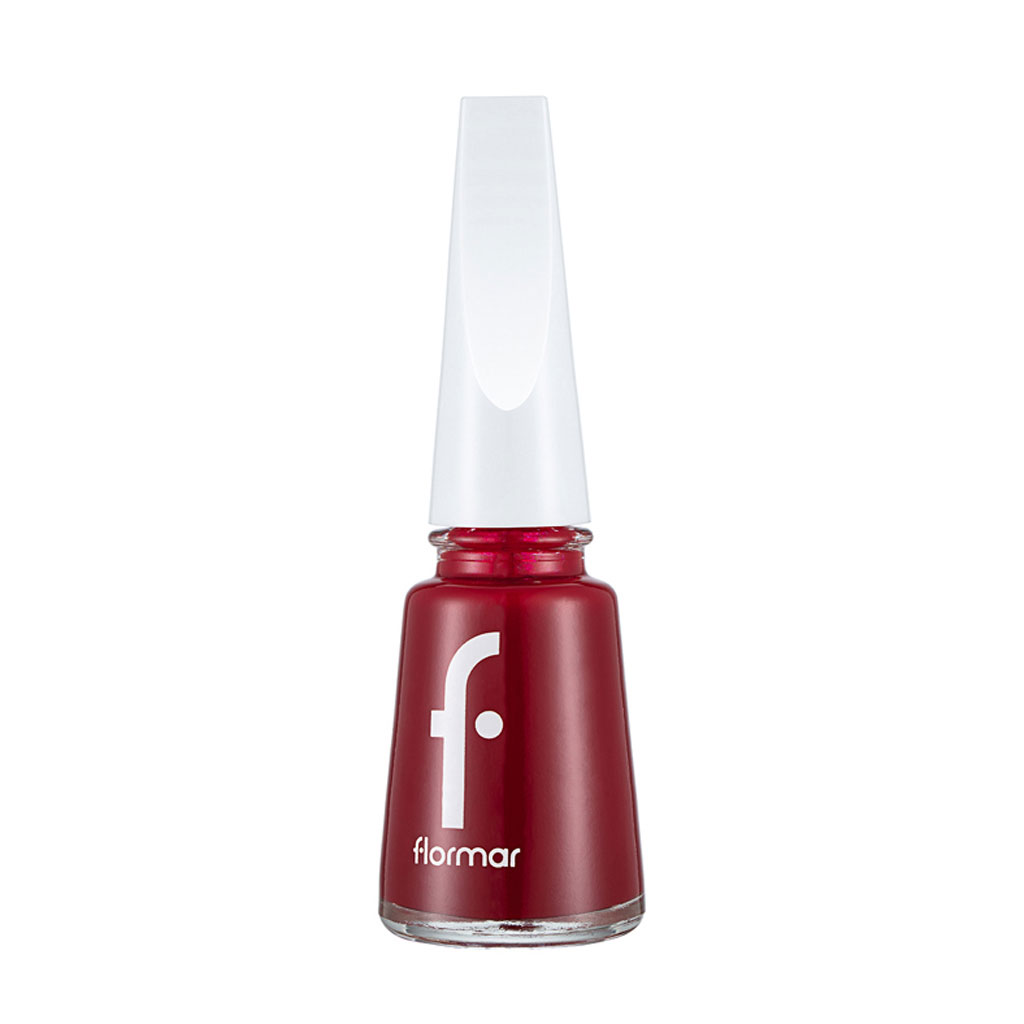 Flormar Nail Polish - 406 Dark Red
