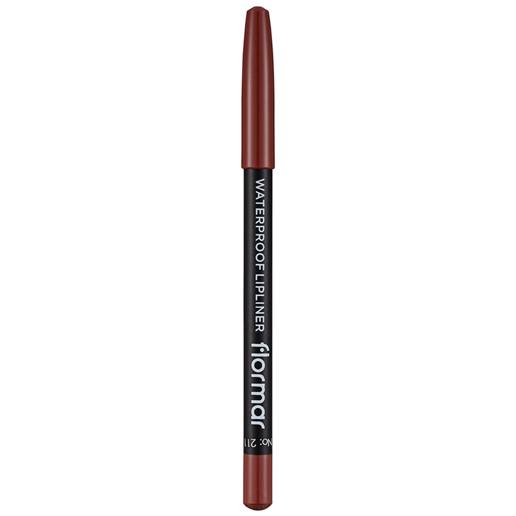 Flormar Waterproof Lipliner Pencil - Shade 211 Classical Brown