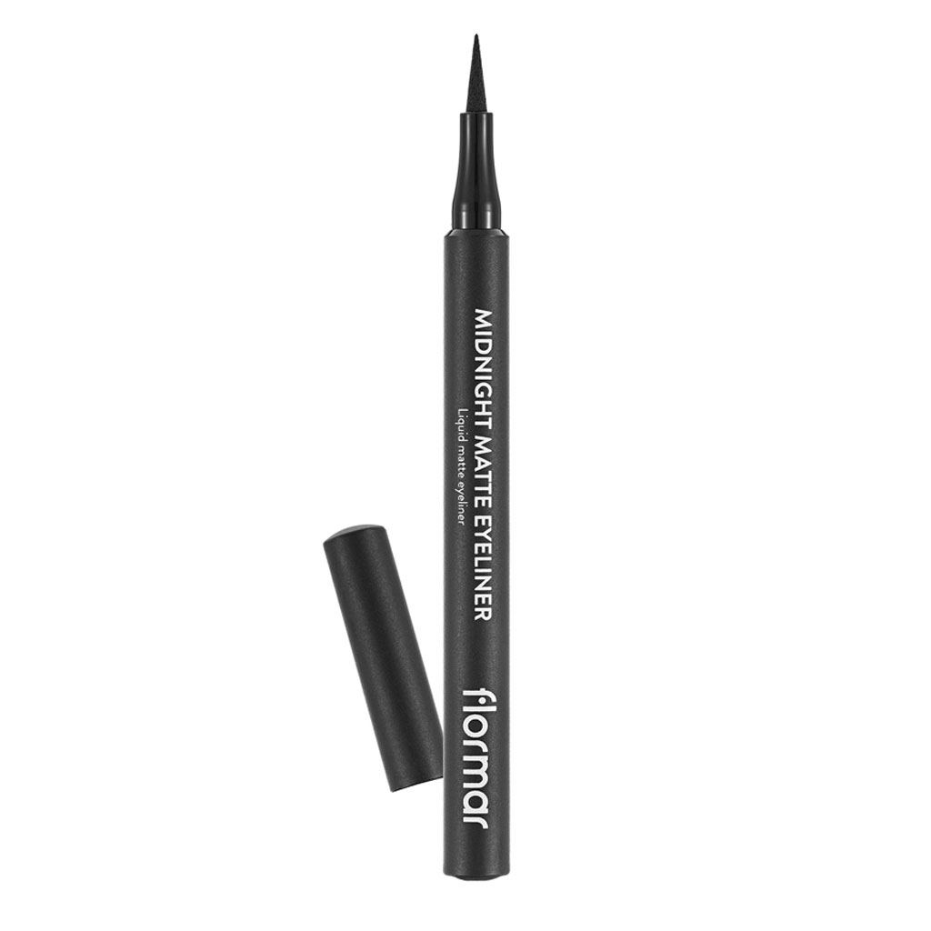 Flormar Liquid Midnight Matte Eyeliner - 001 Black