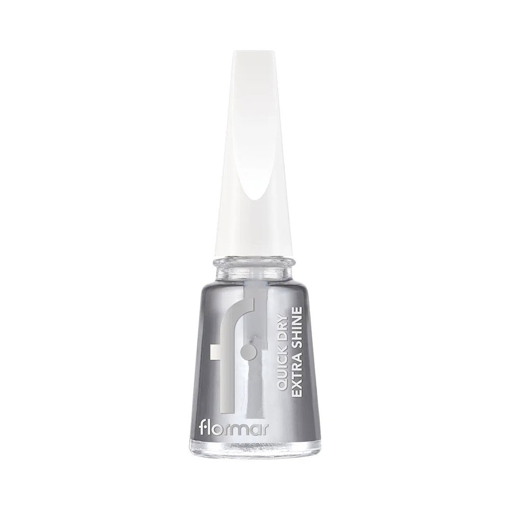 Flormar Quick Dry Extra Shine Transparent Nail Polish 11ml