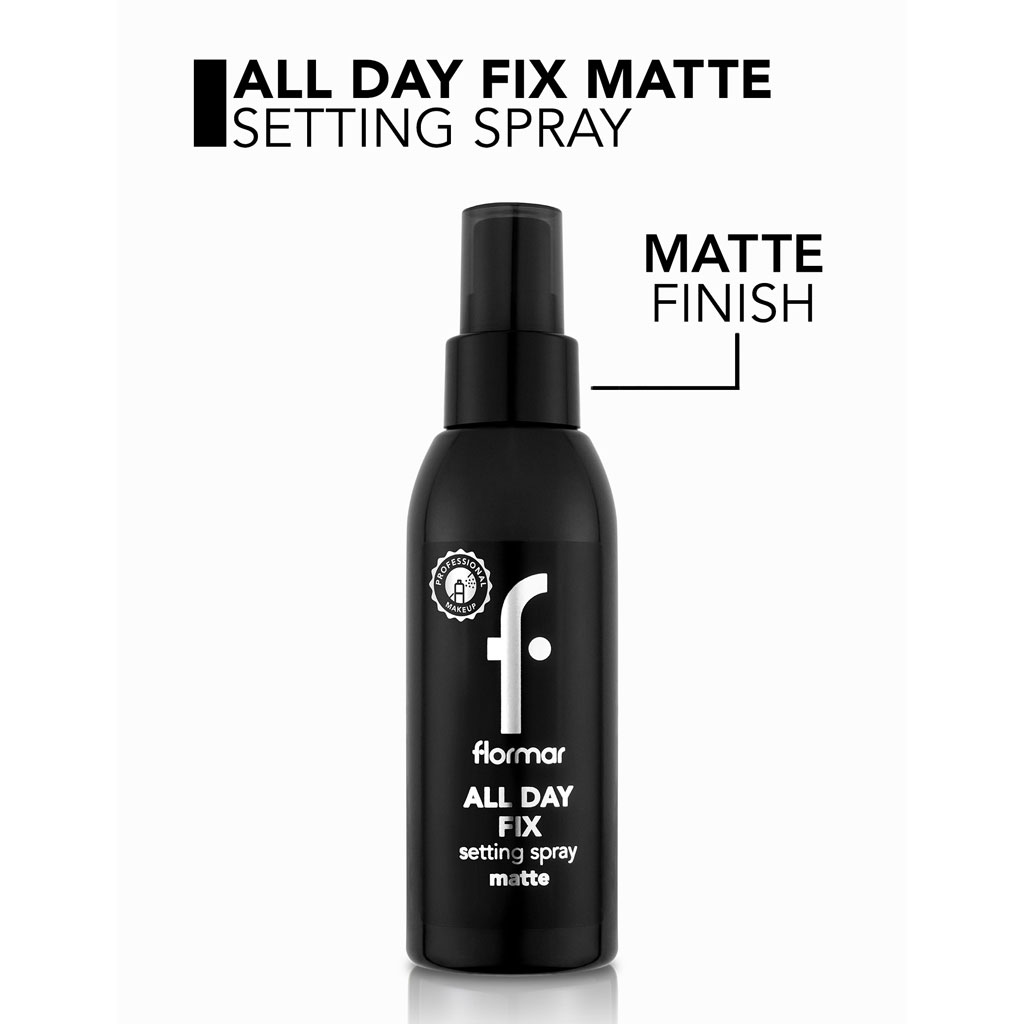 Flormar All Day Fix Make Up Setting Spray - Matte Finish 125ml
