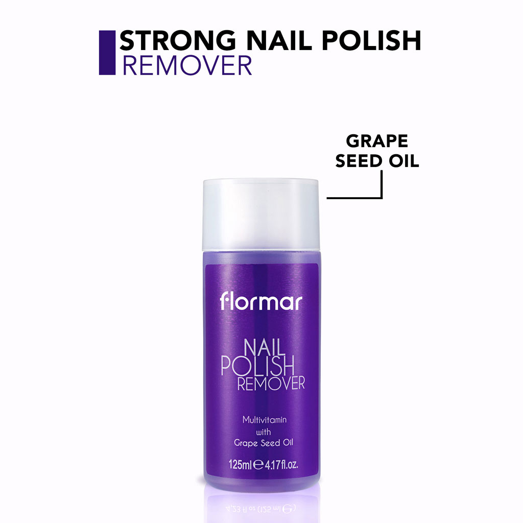 Flormar New Strong Nail Polish Remover 125ml