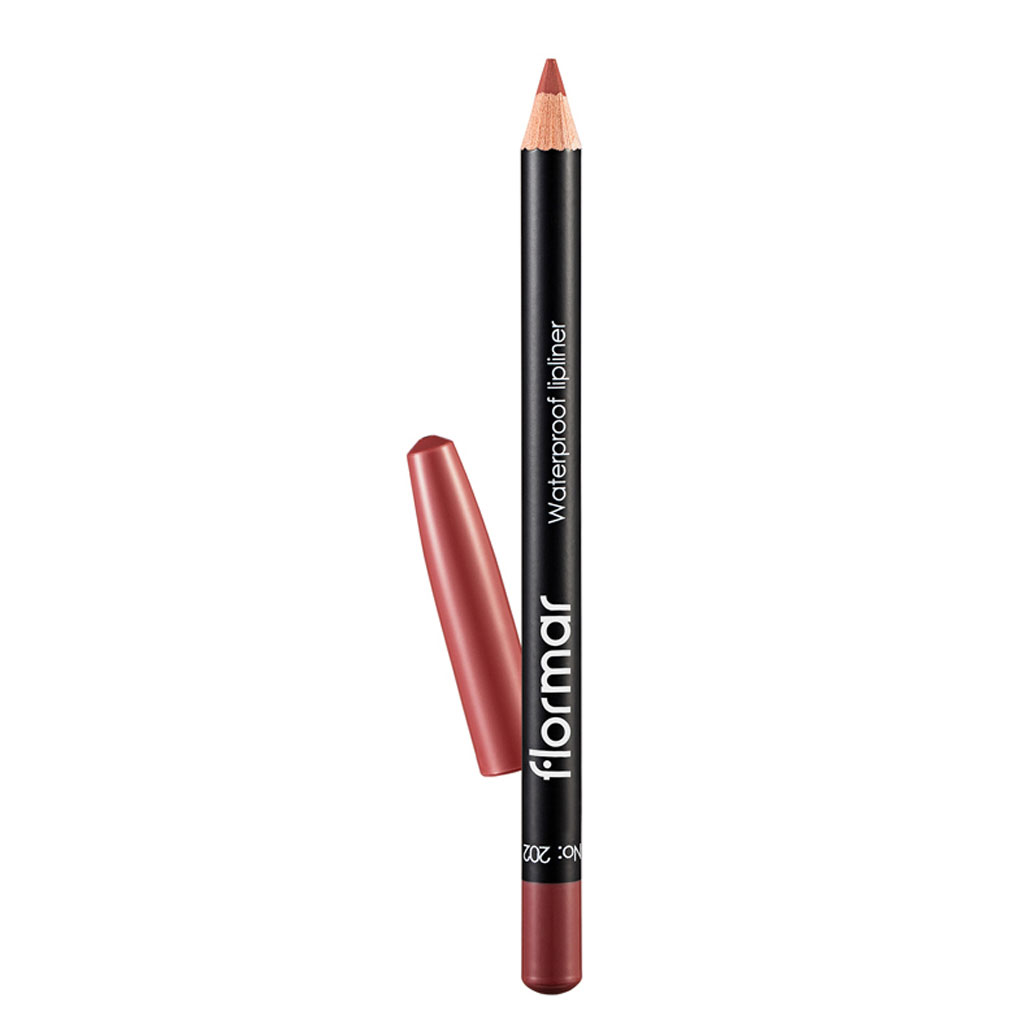 Flormar Lipliner Pencil - Shade 202 Soft Pink Brown