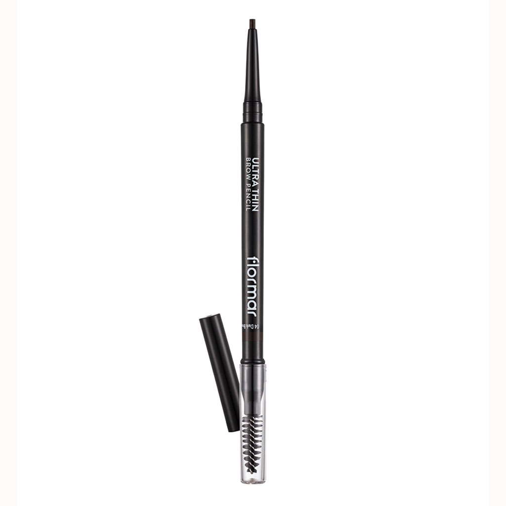 Flormar Ultra Thin Eyebrow Pencil - 004 Dark Brown