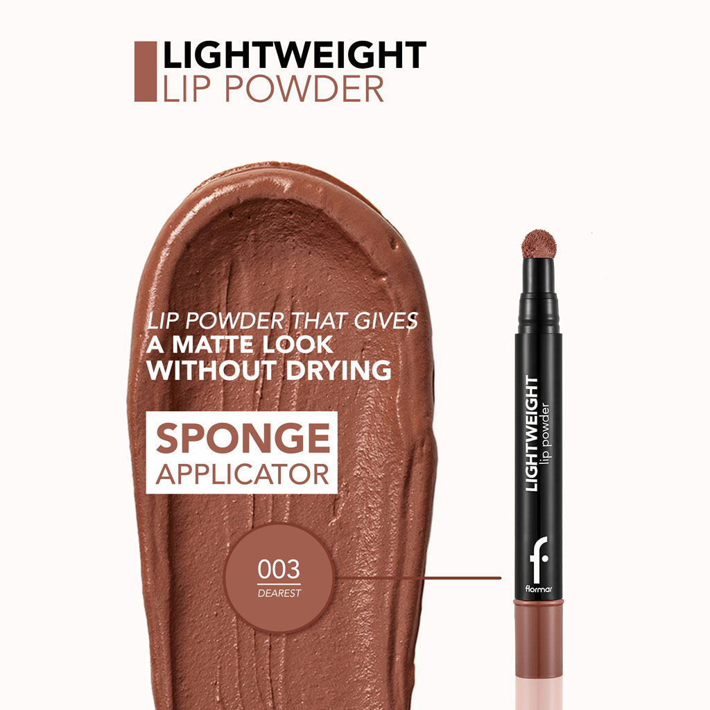 Flormar Lightweight Matte Lip Powder Pen - Shade 003 Dearest