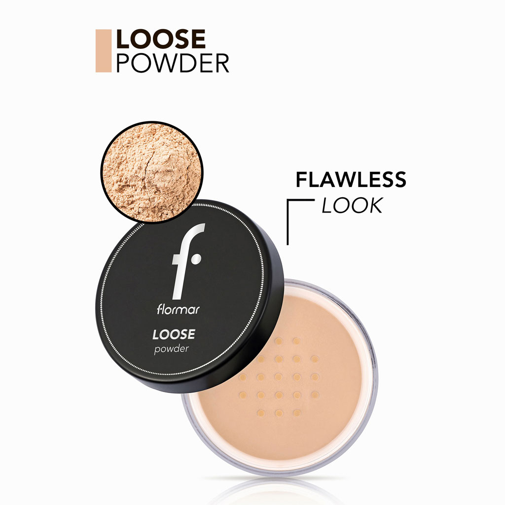 Flormar Makeup Setting Loose Powder - 004 Beige Sand