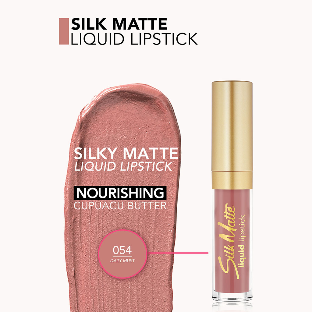 Flormar Silk Matte Liquid Lipstick - Shade 054 Daily Must