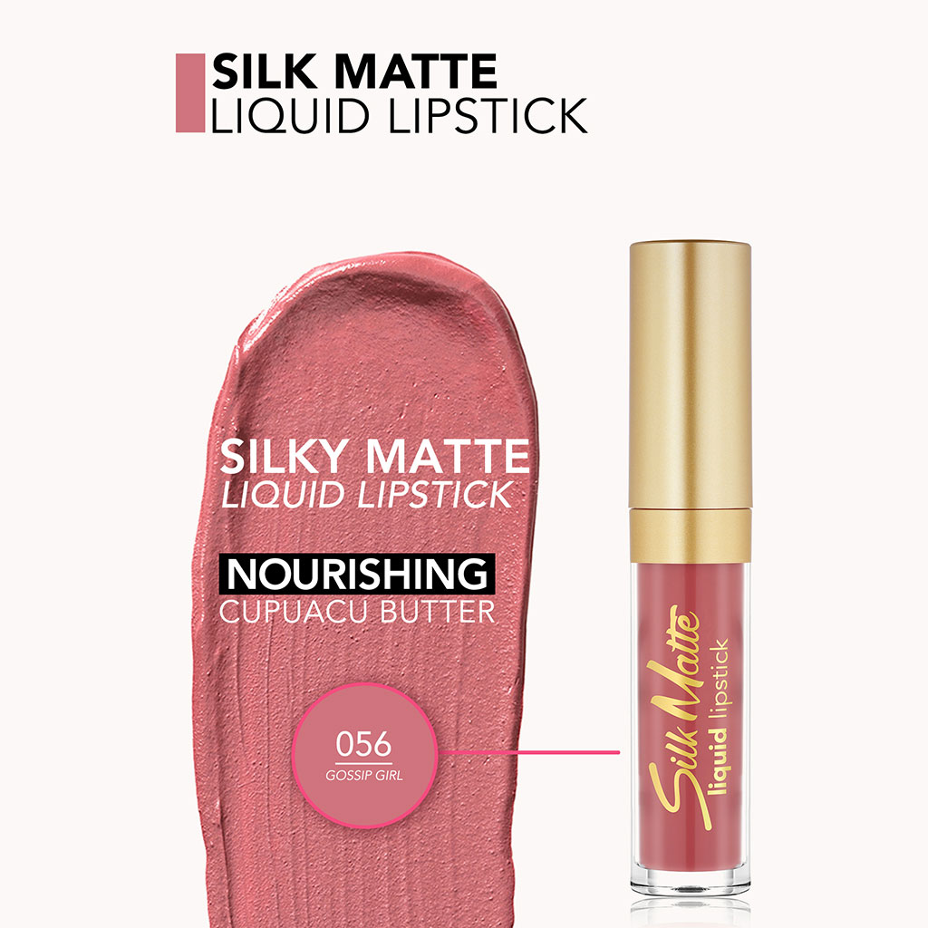 Flormar Silk Matte Liquid Lipstick - Shade 056 Gossip Girl