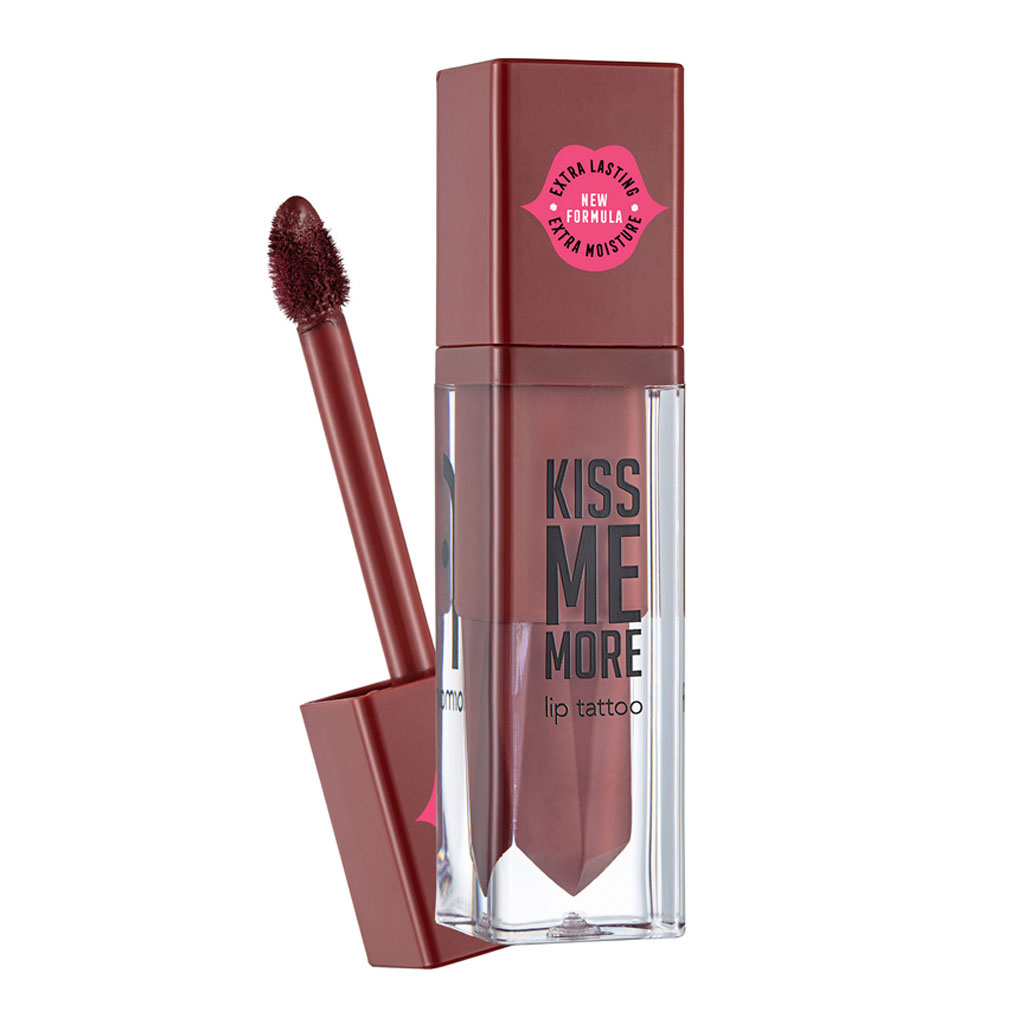 Flormar Matte Liquid Lipstick - Kiss Me More Lip Tattoo 010 Choco