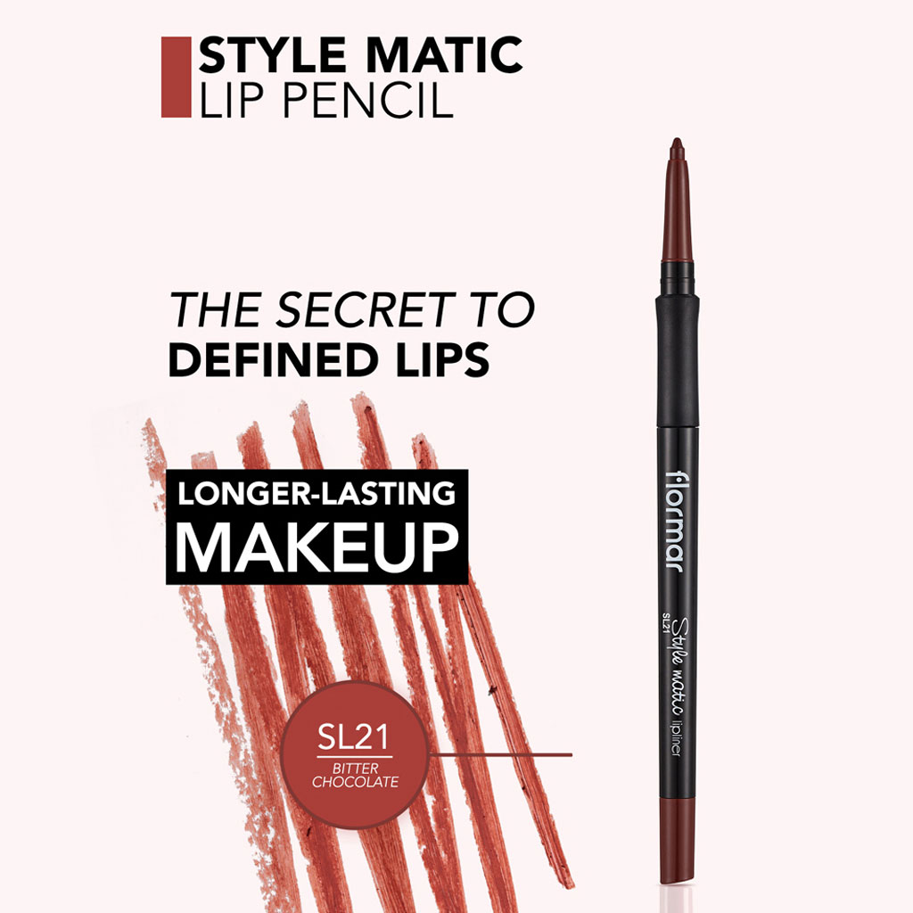 Flormar Style Matic Lipliner - SL21 Butter Chocolate