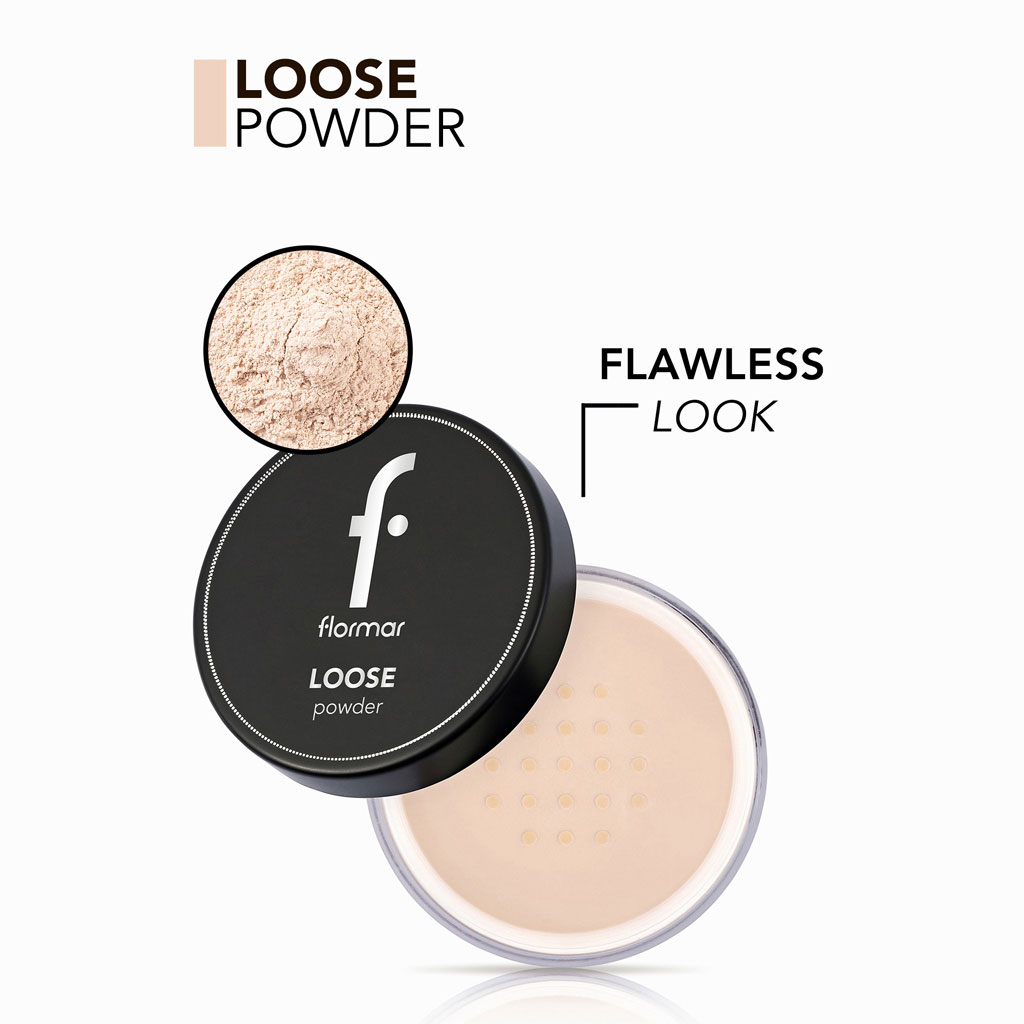 Flormar Makeup Setting Loose Powder - 002 Light Sand