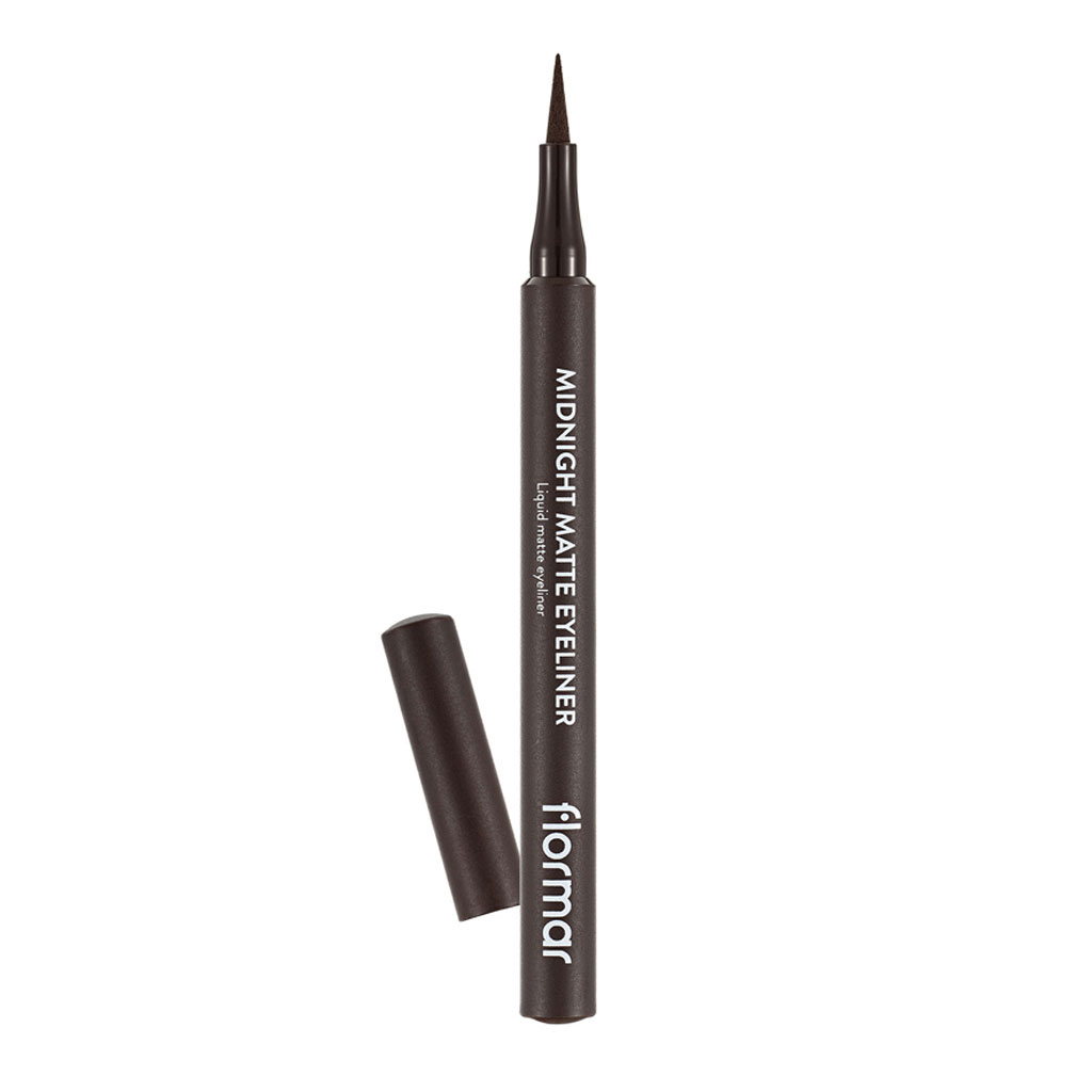 Flormar Liquid Midnight Matte Eyeliner - 002 Brown