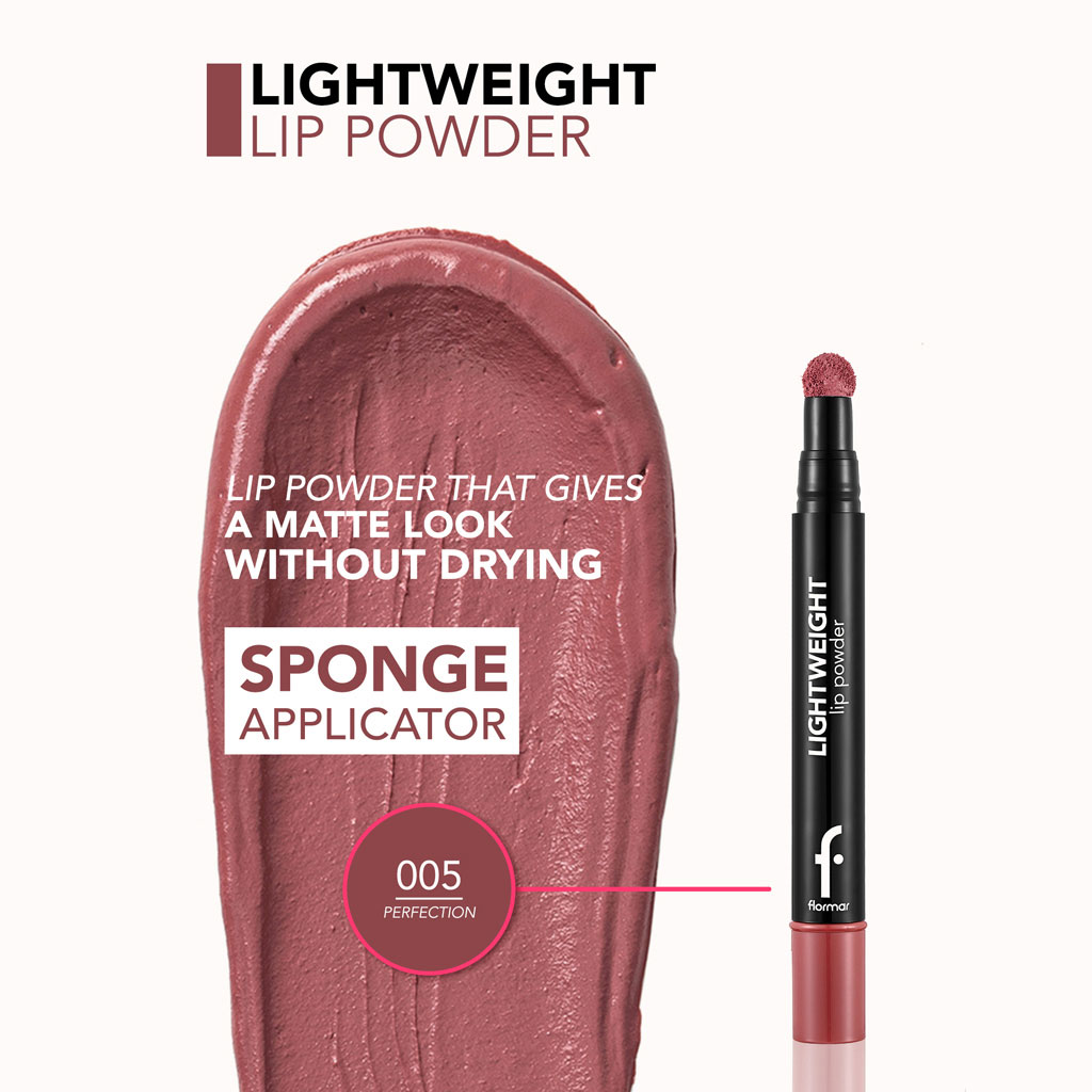 Flormar Lightweight Matte Lip Powder Pen - Shade 005 Perfection