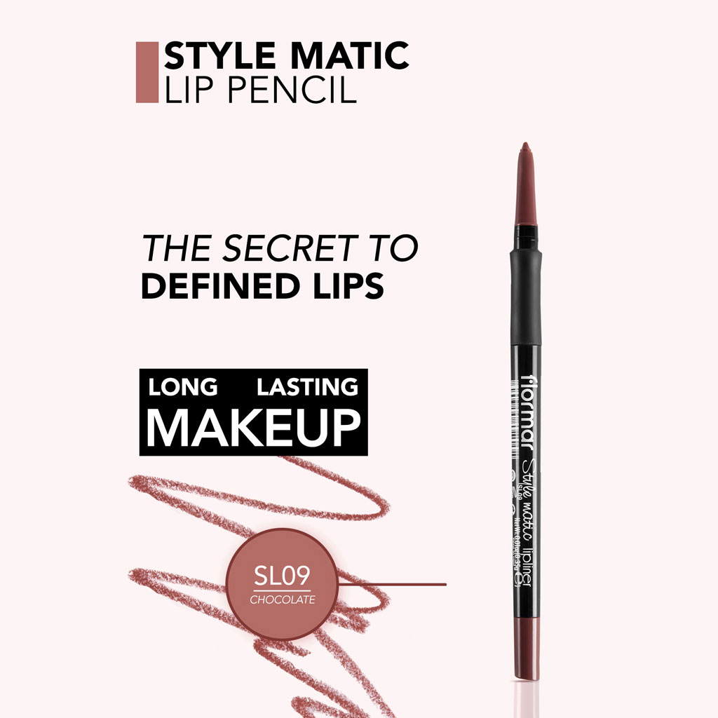 Flormar Style Matic Lipliner - SL09 Chocolate