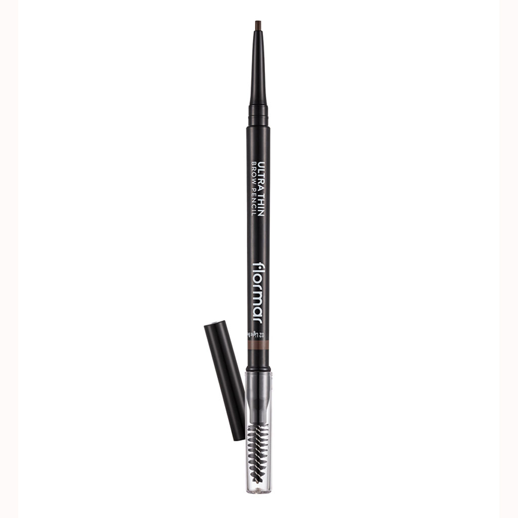 Flormar Ultra Thin Eyebrow Pencil - 002 Light Brown