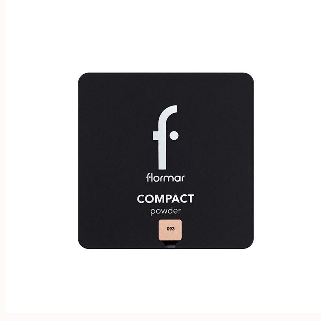 Flormar Compact Powder - Shade 093 Natural Coral Beige