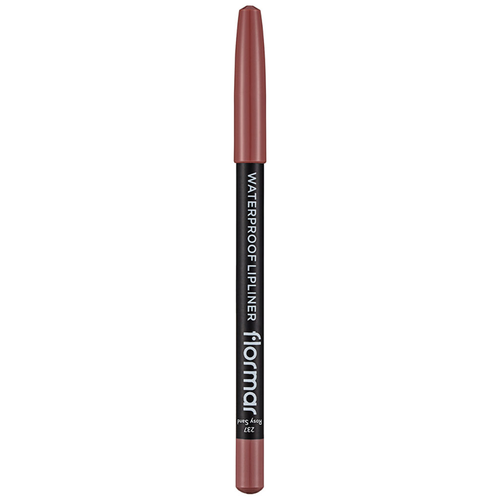 Flormar Waterproof Lipliner Pencil - Shade 237 Rosy Sand