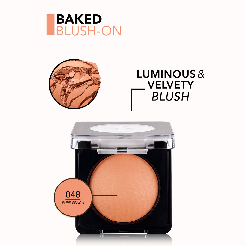 Flormar Baked Blush-On - Shade 048 Pure Peach