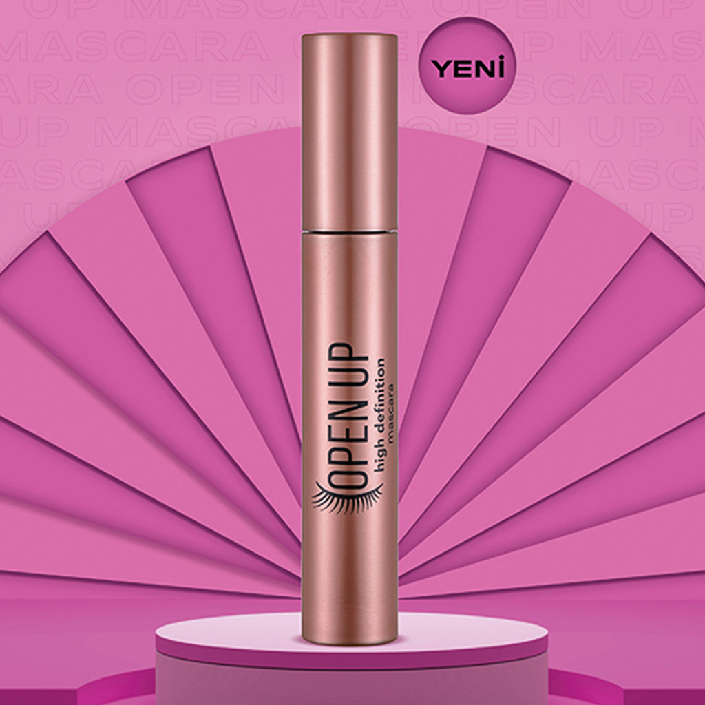 Flormar Open Up High Definition Mascara - Black