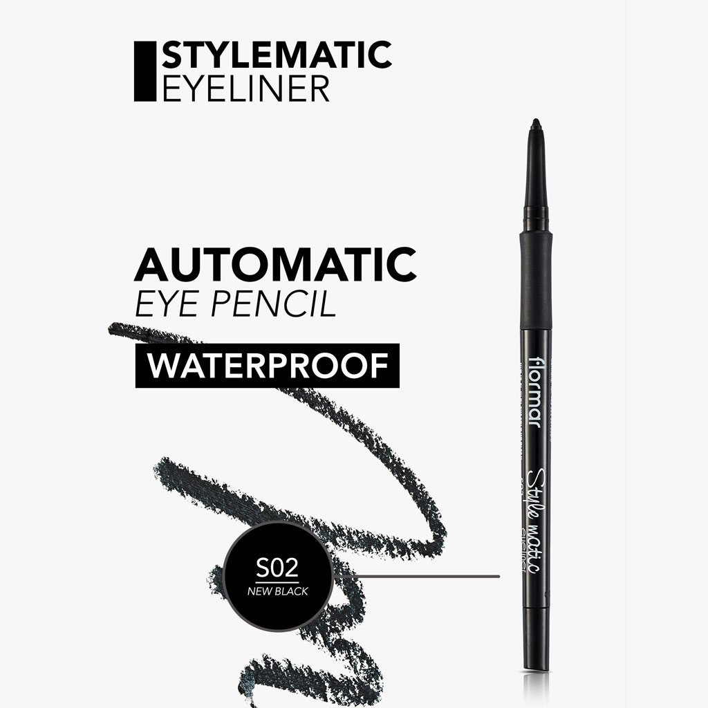 Flormar Style Matic Eyeliner - S02 New Black