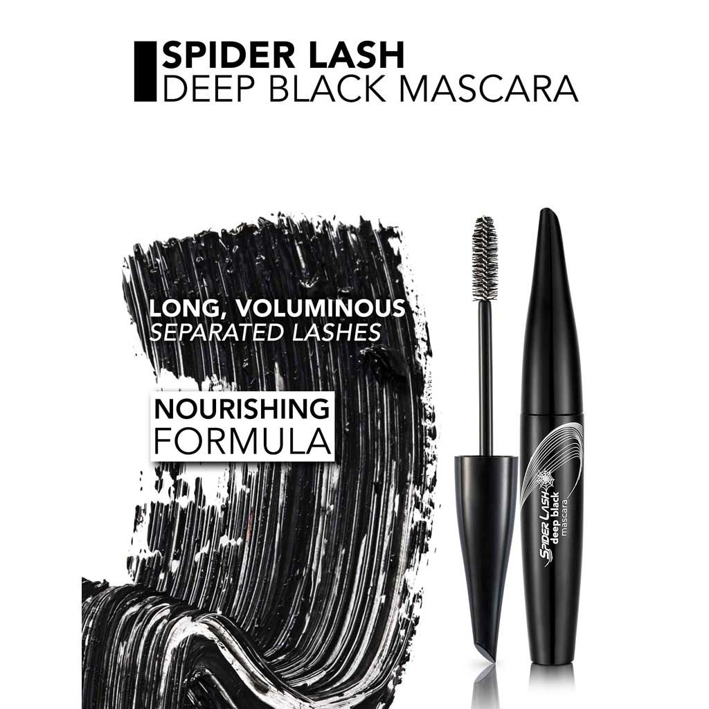 Flormar Spider Lash Mascara - 001 Deep Black