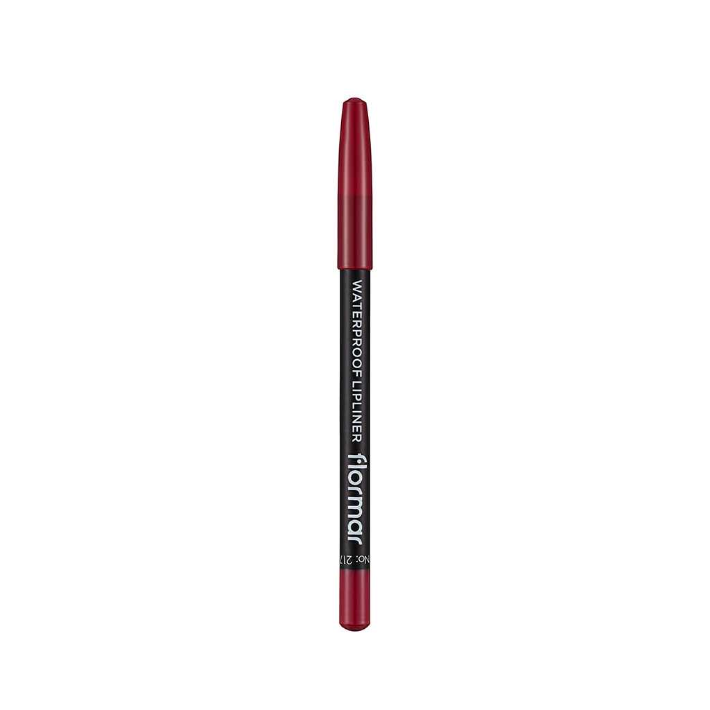 Flormar Lipliner Pencil - Shade 217 Chic Crimson