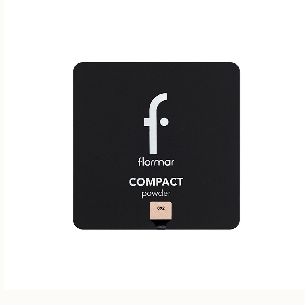 Flormar Compact Powder - Shade 092 Medium Soft Peach