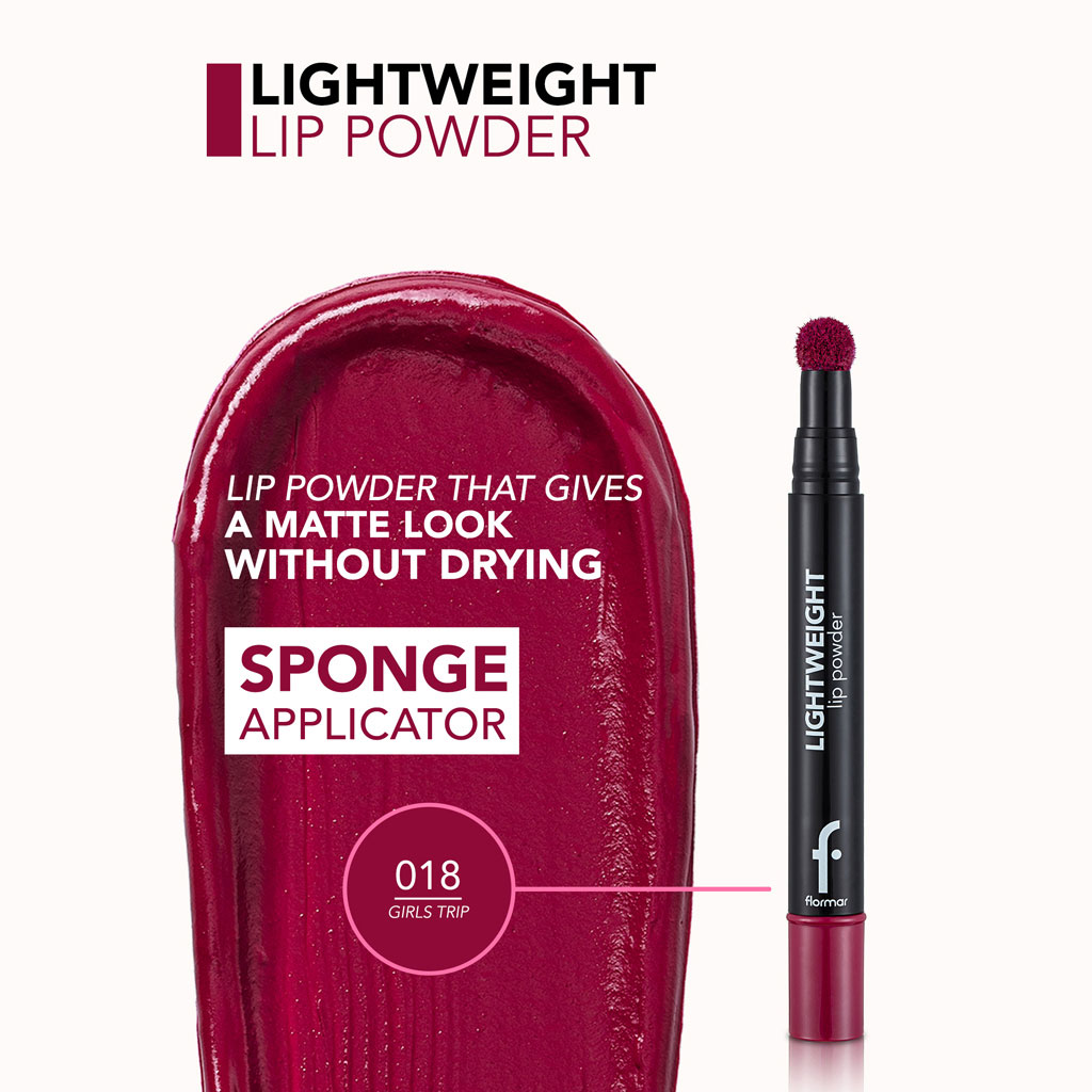 Flormar Lightweight Matte Lip Powder Pen - Shade 018 Girls Trip