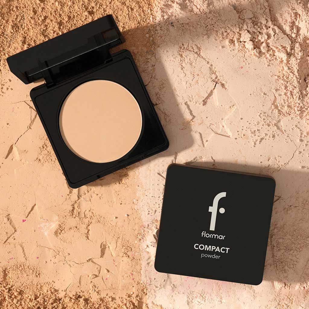Flormar Compact Powder - Shade 090 Medium Rose