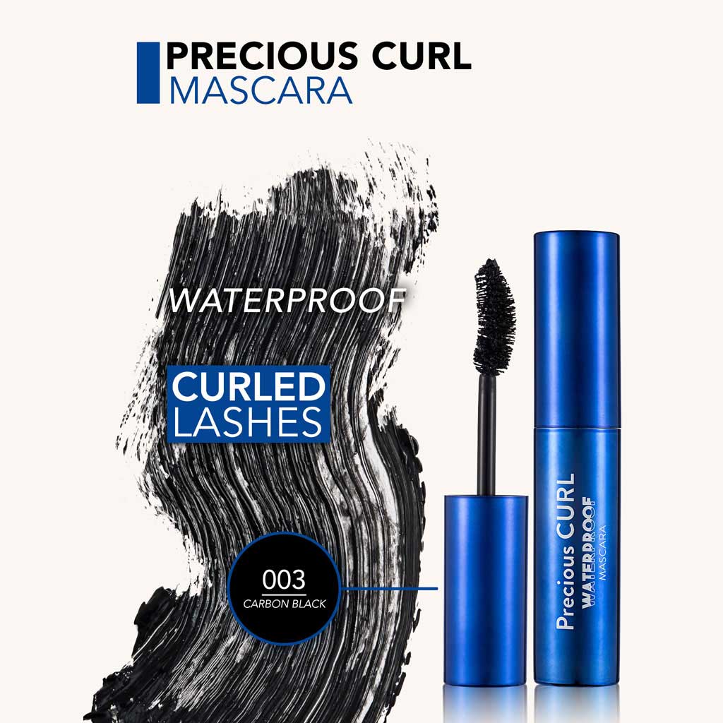 Flormar Precious Curl Waterproof Mascara - 003 Carbon Black